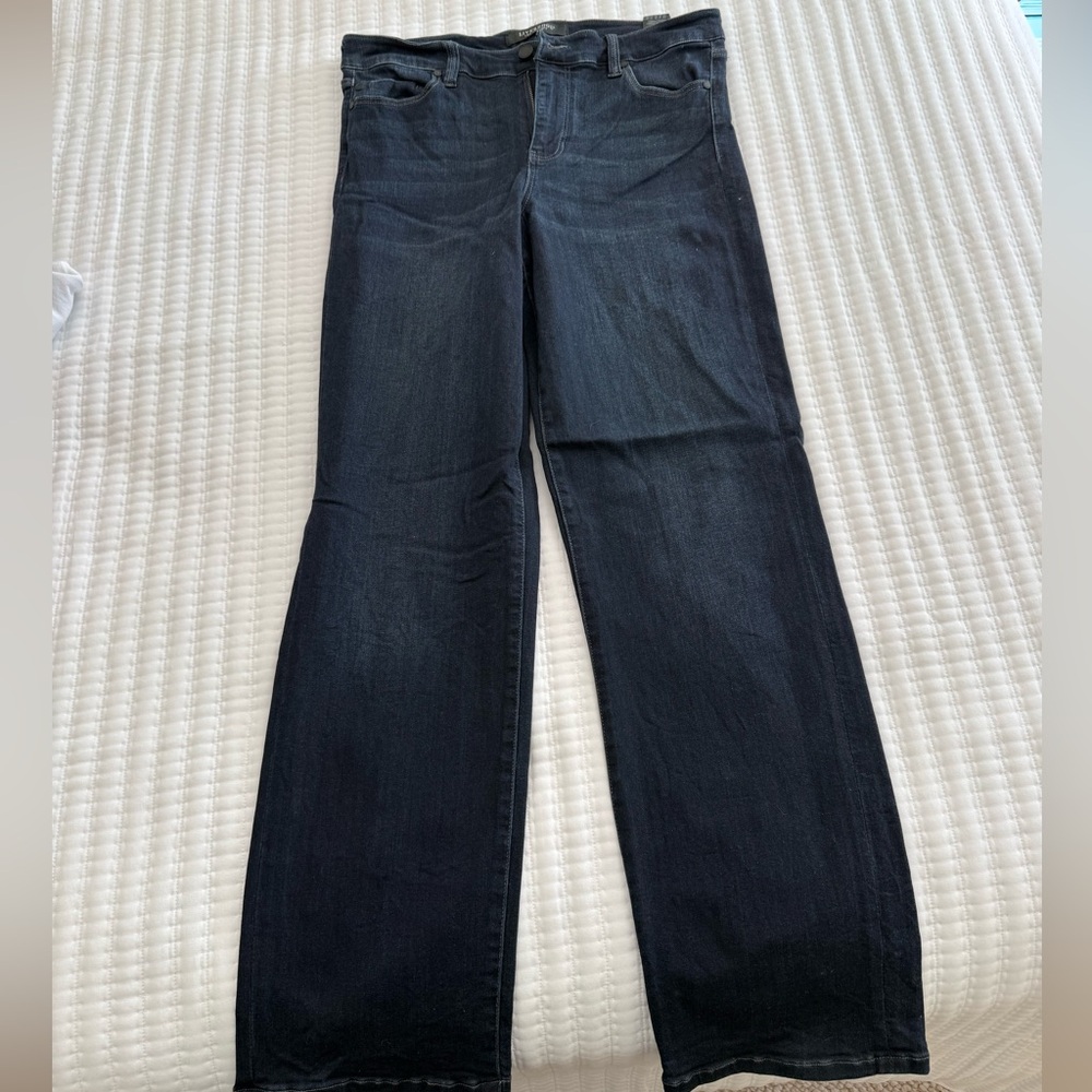 Liverpool Dark Blue Women's Straight Leg Jeans
